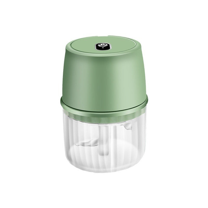 Compact USB Rechargeable Electric Garlic Press & Food Chopper - Your Portable Kitchen Gadget Solution! - Riva's Treasure 