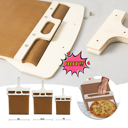 3 Sizes Sliding Pizza Peel Shovel Storage Board - Riva's Treasure 