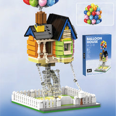 Levitating Balloon House Building Block Toy - A Magical Floating Model - Riva's Treasure 