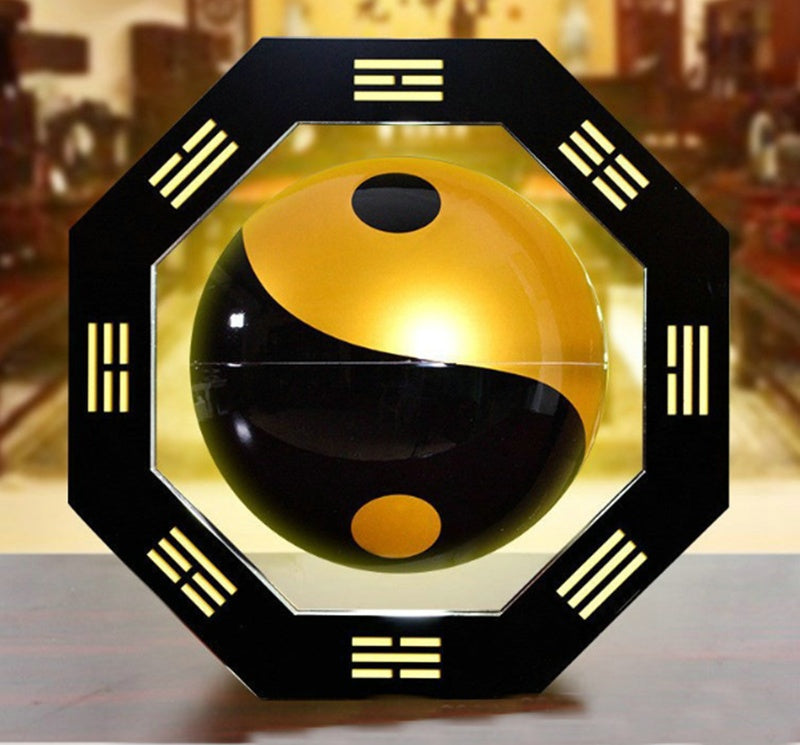 Magnetic Levitating Tai Chi Ball - Taoist Decor for Home and Office - Riva's Treasure 