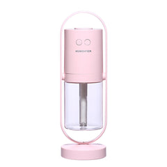 Projection Night Light USB Air Humidifier: Magic Shadow Mini Office & Car Mist Maker with Air Purification - Riva's Treasure 