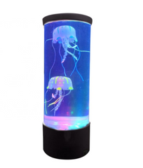 LED Jellyfish Aquarium Lamp Night Light USB Powered - Riva's Treasure 