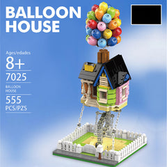 Levitating Balloon House Building Block Toy - A Magical Floating Model - Riva's Treasure 