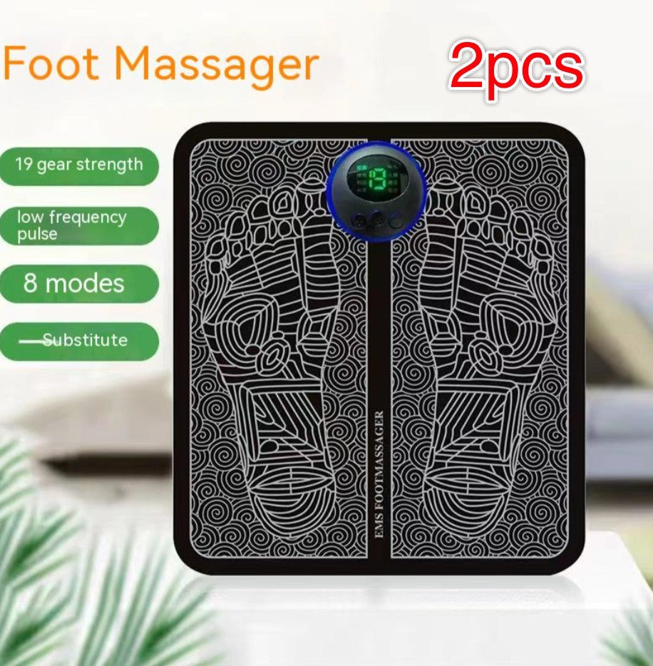 Portable Foot Massager - Electric Stimulation for Pain Relief