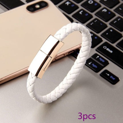 Stylish Bracelet USB Charging Cable for iPhone 14/13 Max & Android - Versatile Data Transfer and Charging Solution - Riva's Treasure 