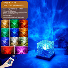 LED Water Ripple Ambient Night Light - Riva's Treasure 