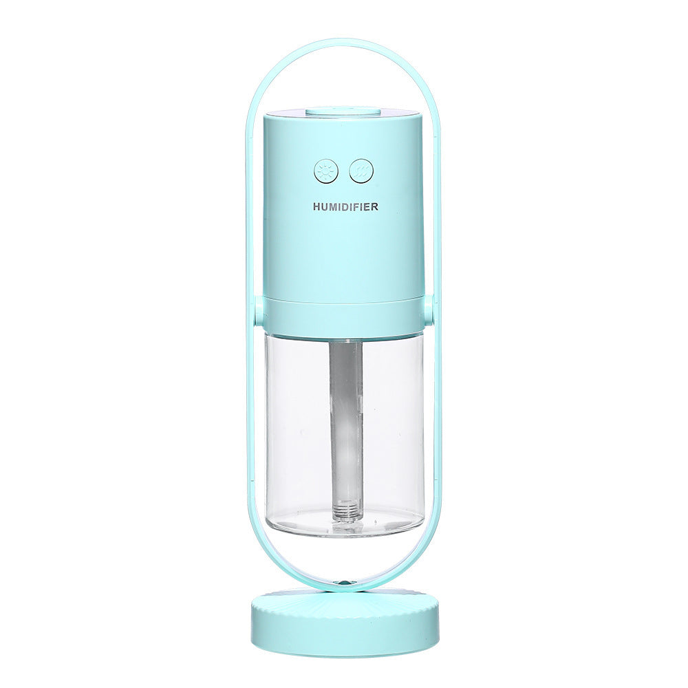 Projection Night Light USB Air Humidifier: Magic Shadow Mini Office & Car Mist Maker with Air Purification - Riva's Treasure 