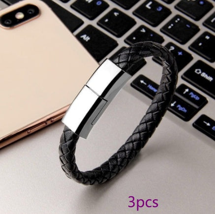 Stylish Bracelet USB Charging Cable for iPhone 14/13 Max & Android - Versatile Data Transfer and Charging Solution - Riva's Treasure 