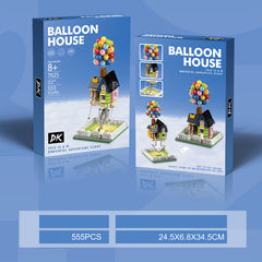 Levitating Balloon House Building Block Toy - A Magical Floating Model - Riva's Treasure 