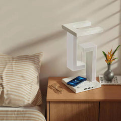 Creative Smartphone Wireless Charging Suspension Table Lamp - Riva's Treasure 