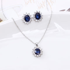 Sapphire Necklace Set - Riva's Treasure 