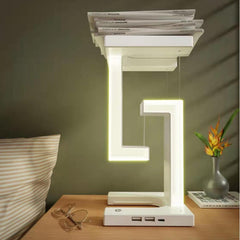 Creative Smartphone Wireless Charging Suspension Table Lamp - Riva's Treasure 