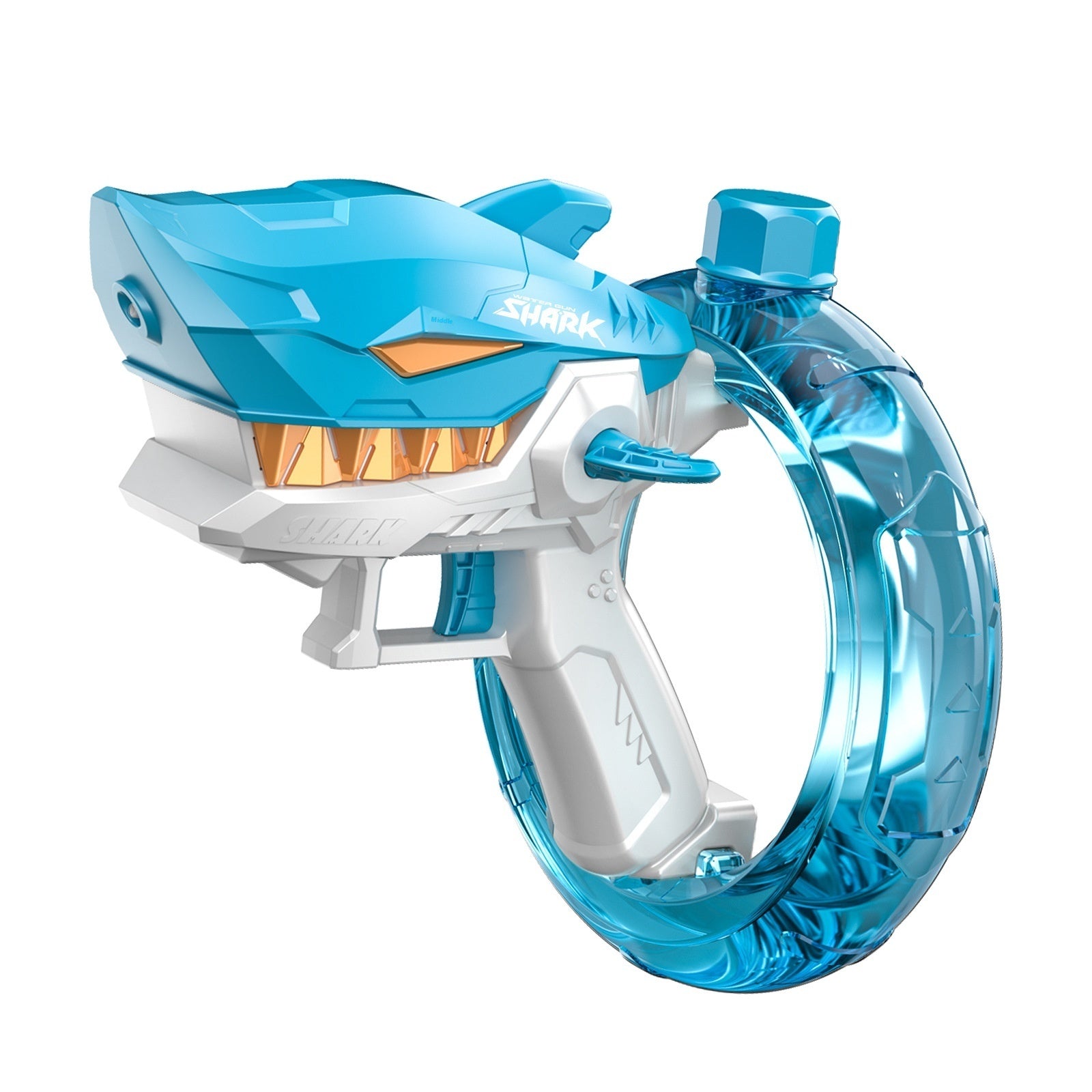 Shark Attack Fun: Fully Automatic Electric Water Gun for Endless Summer Play - Riva's Treasure 